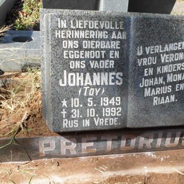 PRETORIUS Johannes 1949-1992