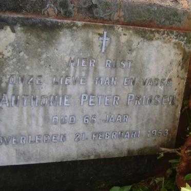 PRINSEN Anthonie Peter -1953