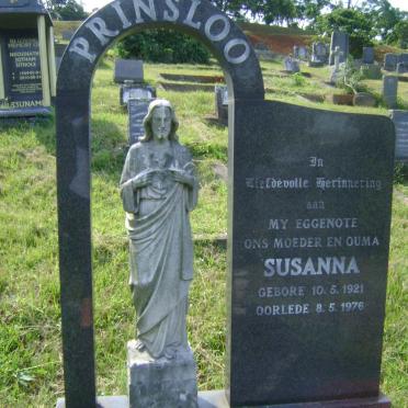 PRINSLOO Susanna 1921-1976 :: PRINSLOO Andries Du Preez 1945-1946 :: PRINSLOO Frederik George 1964-1964