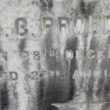 PROUDFOOT D.G. 1860-1930
