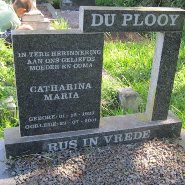 PLOOY Catharina Maria, du 1933-2001