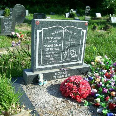 PLESSIS Yvonne Graaf, du 1970-2008