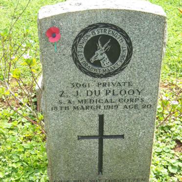 PLOOY Z.J., du -1919