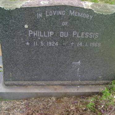 PLESSIS Phillip, du 1924-1969