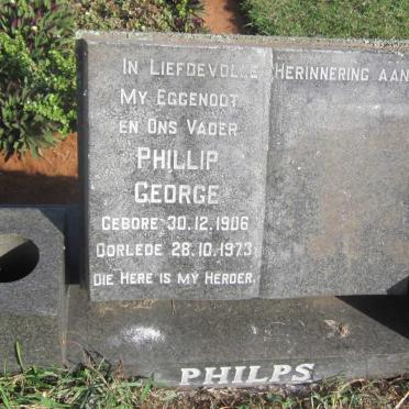 PHILPS Phillip George 1906-1973