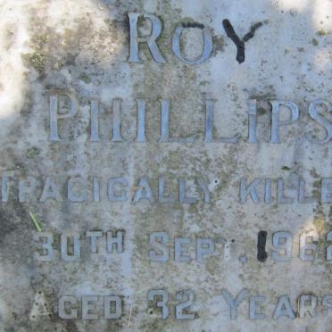 PHILLIPS Roydon Donald -1962