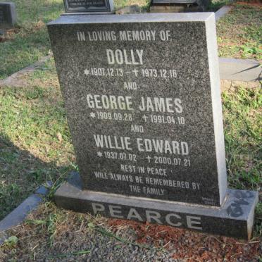 PEARCE George James 1909-1991 &amp; Dolly 1907-1973 :: PEARCE Willie Edward 1937-2000