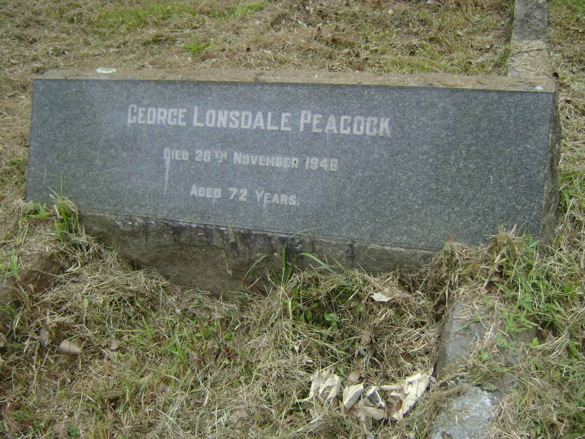 PEACOCK George Lonsdale -1946
