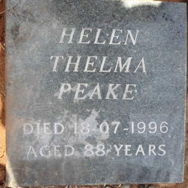 PEAKE Helen Thelma -1996