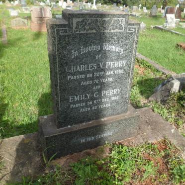 PERRY Charles V. -1952 &amp; Emily C. -1962