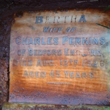 PERKINS Bertha -1926