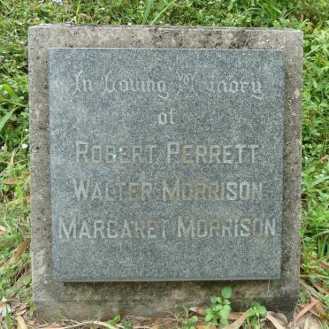PERRETT Robert -1952 :: MORRISON Walter -1956 &amp; Margaret -1958