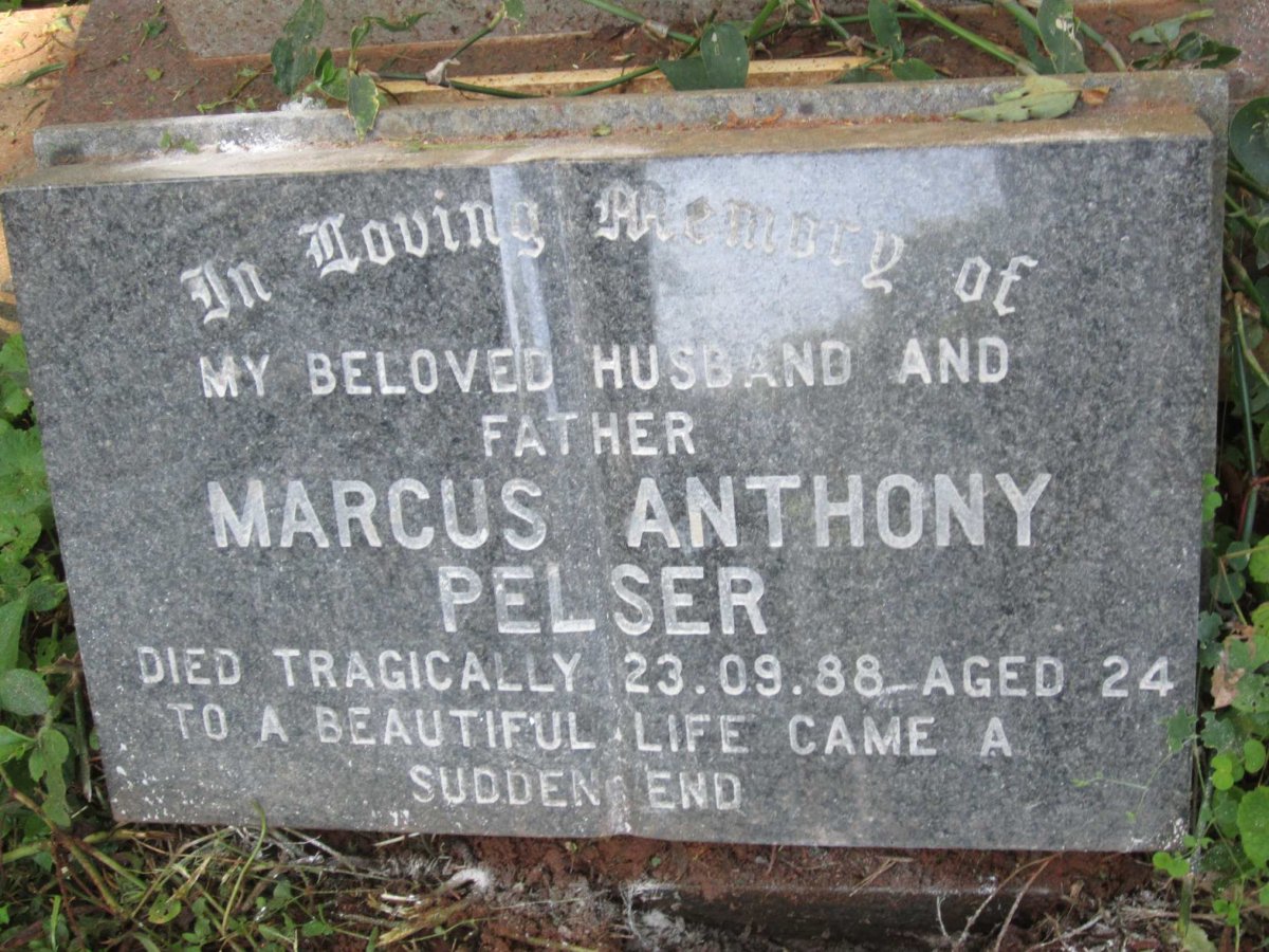 PELSER Marcus Anthony -1988