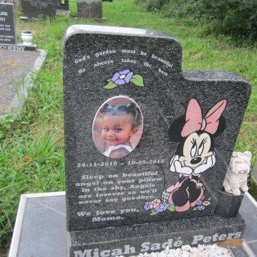 PETERS Micah Sade 2010-2015 