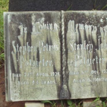 POTGIETER Stephen Petrus -1926 :: POTGIETER Stanley John -1937