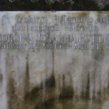 POTTIER Georgina Johanna -1965