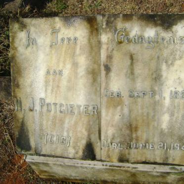 POTGIETER N.J. 1883-1942