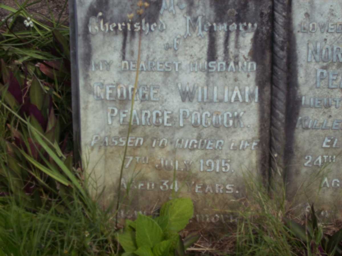 POCOCK Norman Rodger Pearce -1942 :: POCOCK George William Pearce -1915