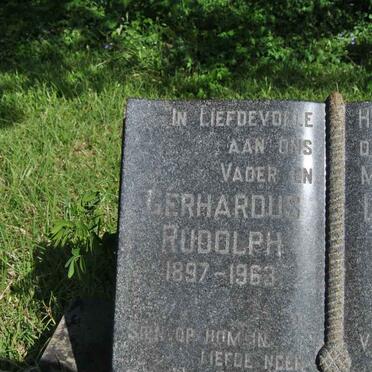 POSTHUMUS Gerhardus Rudolph 1897-1963 &amp; Lettie Joey Elizabeth 1887-1965