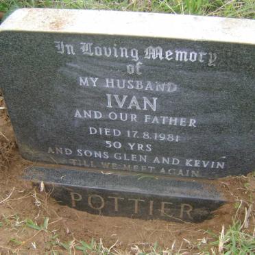 POTTIER Ivan -1981 :: POTTIER Glen -1953 :: POTTIER Kevin -1969