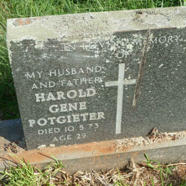 POTGIETER Harold Gene -1973