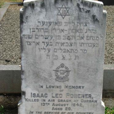 POSENER Isaac Leo -1942