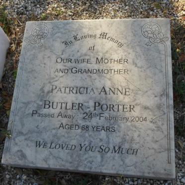 PORTER Patricia Anne, BUTLER -2004