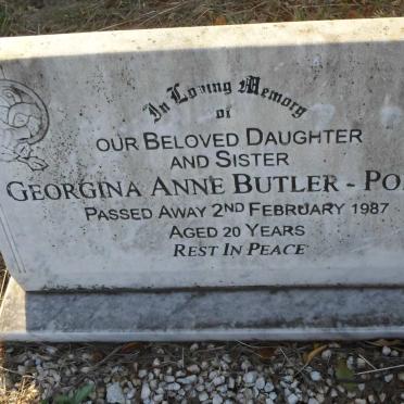 PORTER Georgina Anne, BUTLER -1987