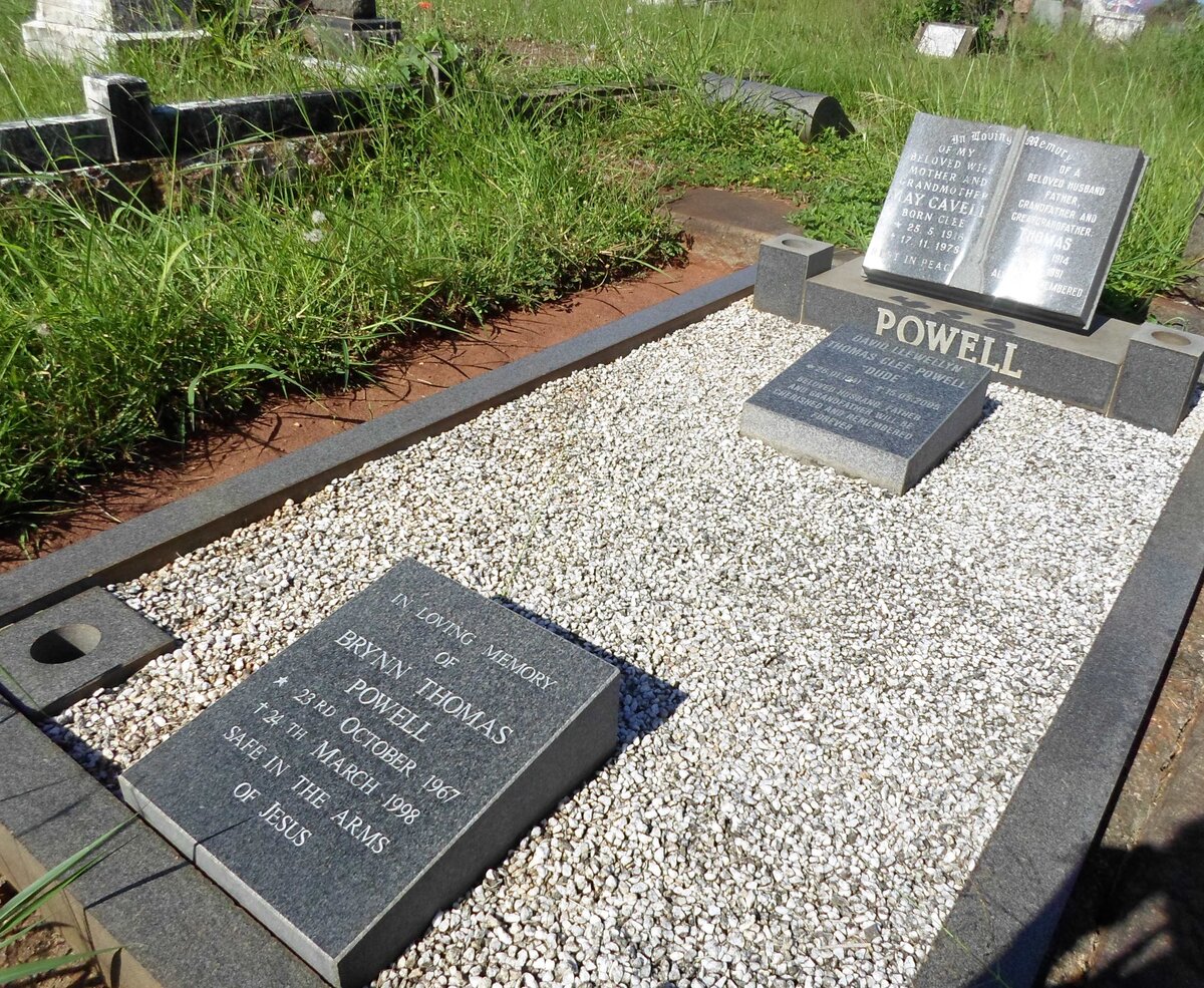 POWELL Thomas 1914-1991 &amp; May Cavell CLEE 1916-1978 :: POWELL David Llewellyn Thomas Clee 1941-2005