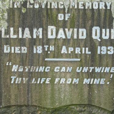 QUINN William David -1937 &amp; Eva -1941