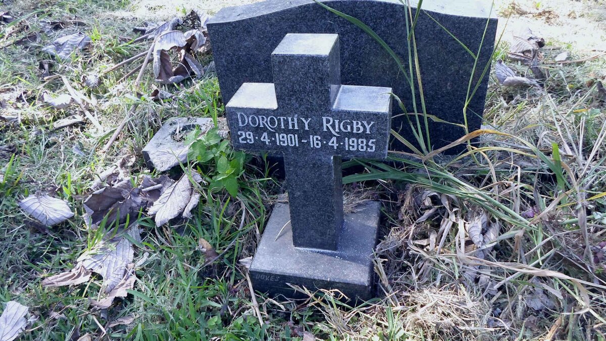 RIGBY Dorothy 1901-1985