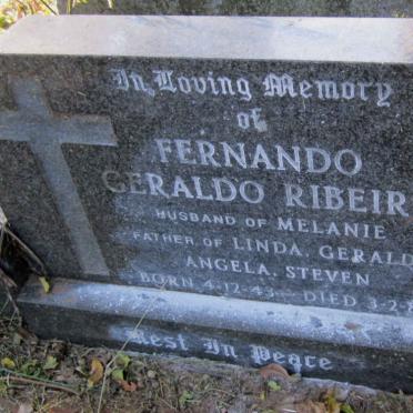 RIBEIRO Fernando Geraldo 1943-1982