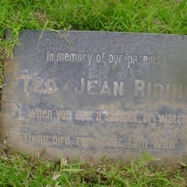 RIDING Ted &amp; Jean