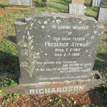 RICHARDSON Frederick Stewart 1915-1969