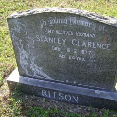 RITSON Stanley Clarence -1977