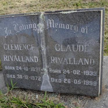 RIVALLAND Clemence 1891-1972 :: RIVALLAND Claude 1933-1999