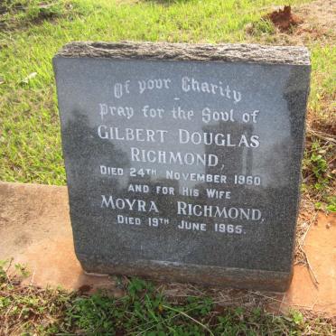 RICHMOND Gilbert Douglas -1960 &amp; Moyra -1965