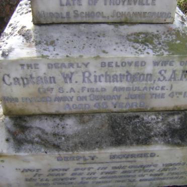 RICHARDSON Edith -1922