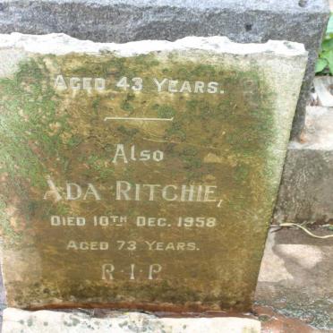 RITCHIE Alexander 1874- &amp; Ada -1958