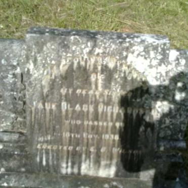 RICHARDSON Jane Black  -1938