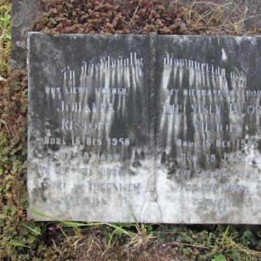 RISTOFF Johanna -1950 :: VILJOEN Theunisen Jacobus -1955