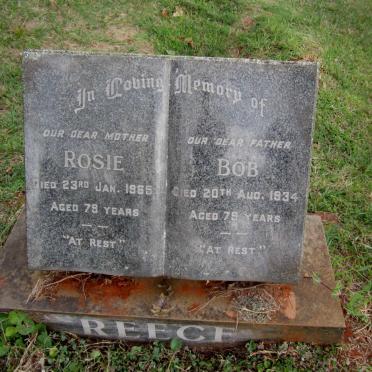 REECE Robert -1934 &amp; Marie Rose -1965