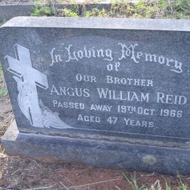 REID Angus William -1966