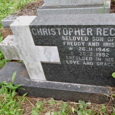 RECK Christopher 1946-1992