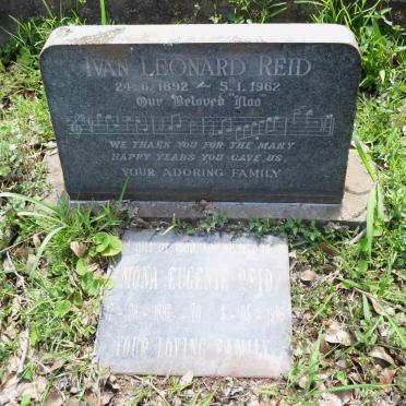 REID Ivan Leonard 1892-1962 &amp; Mona Eugenie 1893-1995