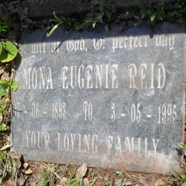 REID Ivan Leonard 1892-1962 &amp; Mona Eugenie 1893-1995