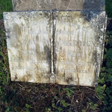 REID John -1963 &amp; Maggie Young -1967