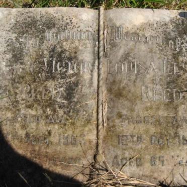 REED Horace Victor -1963 &amp; Louisa Ellen -1964