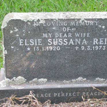 REID Elsie Sussana 1920-1973