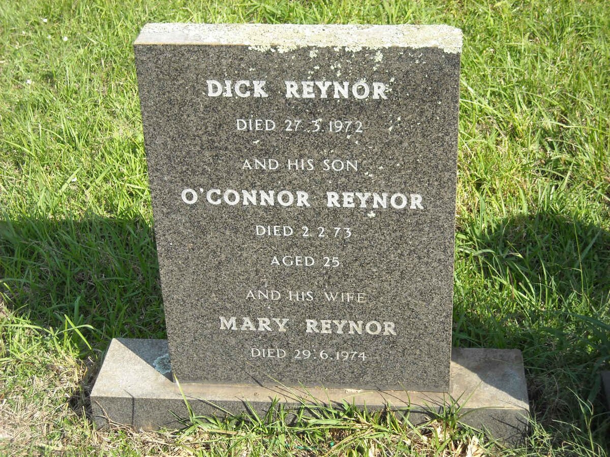 REYNOR Dick -1972 &amp; Mary -1974 :: REYNOR O'Connor -1973
